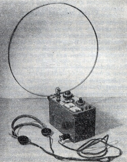 Фиг. 1. Портативный приемник, использовавшийся при радиопрослеживании